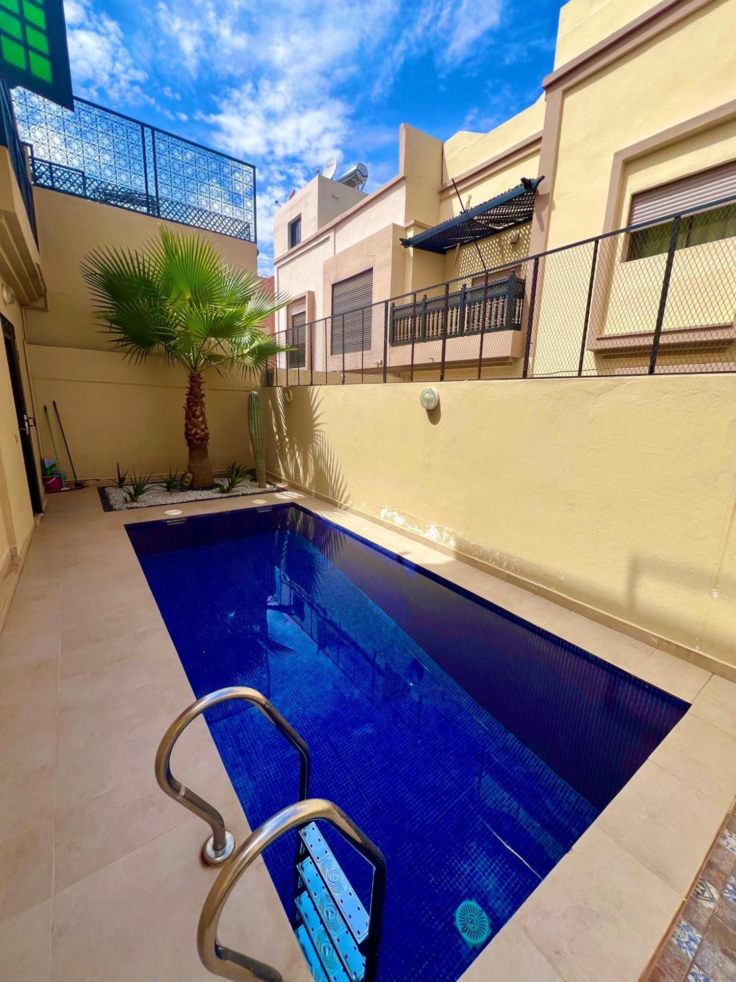 Villa Al Nour Avec Piscine Marrakesh Esterno foto