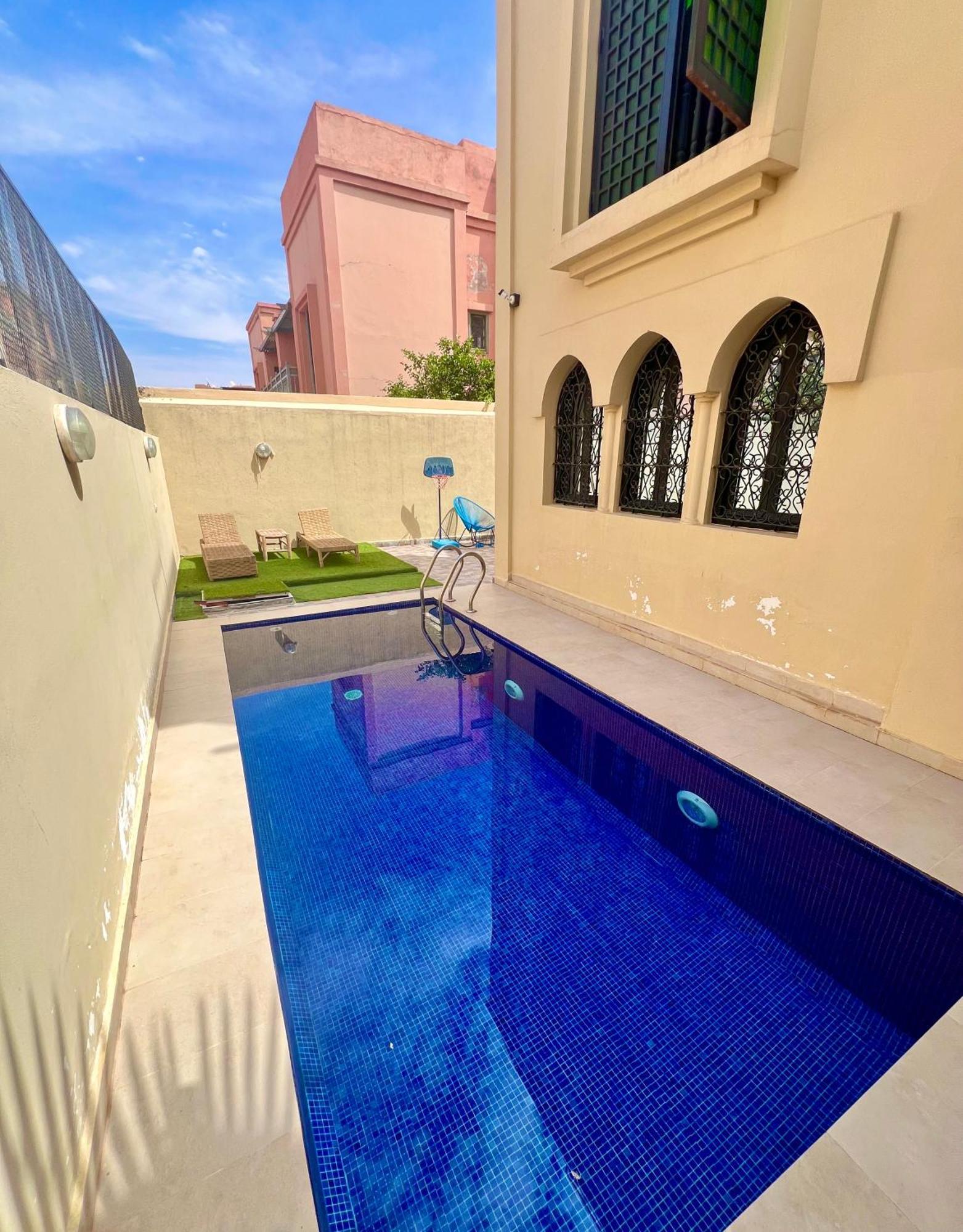 Villa Al Nour Avec Piscine Marrakesh Esterno foto