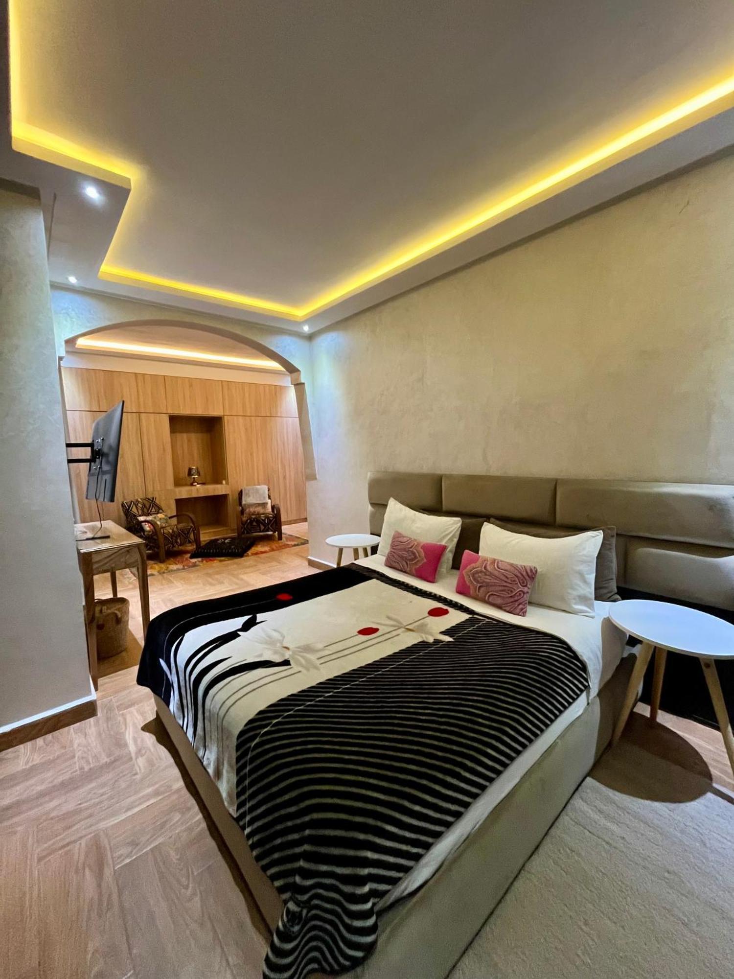 Villa Al Nour Avec Piscine Marrakesh Esterno foto
