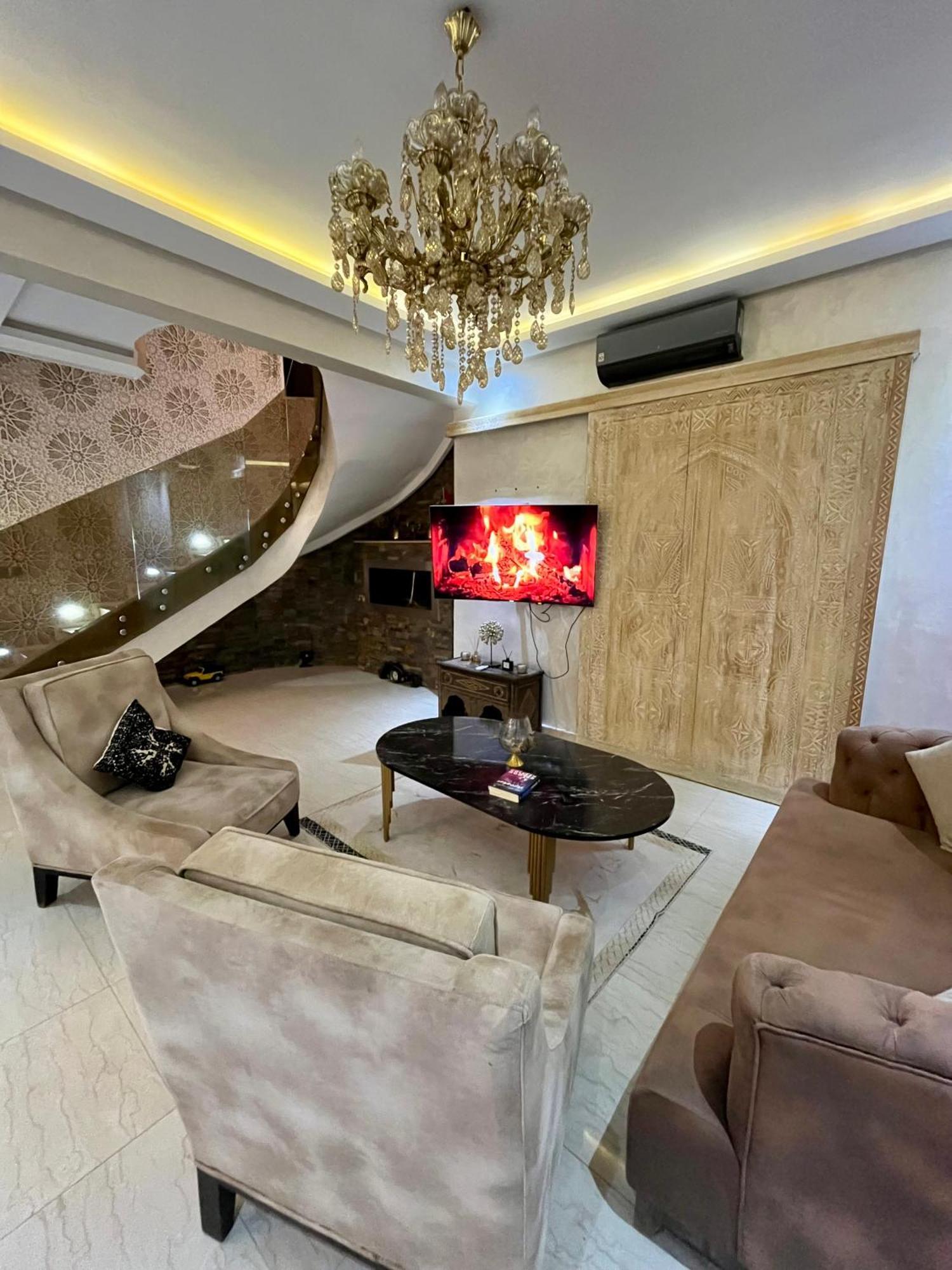 Villa Al Nour Avec Piscine Marrakesh Esterno foto